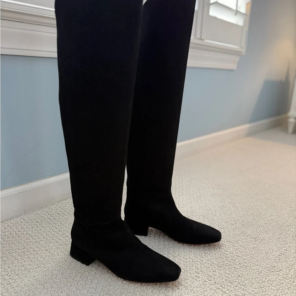 Emerson Fry black suede over the knee boots size 8 - Picture 7 of 7